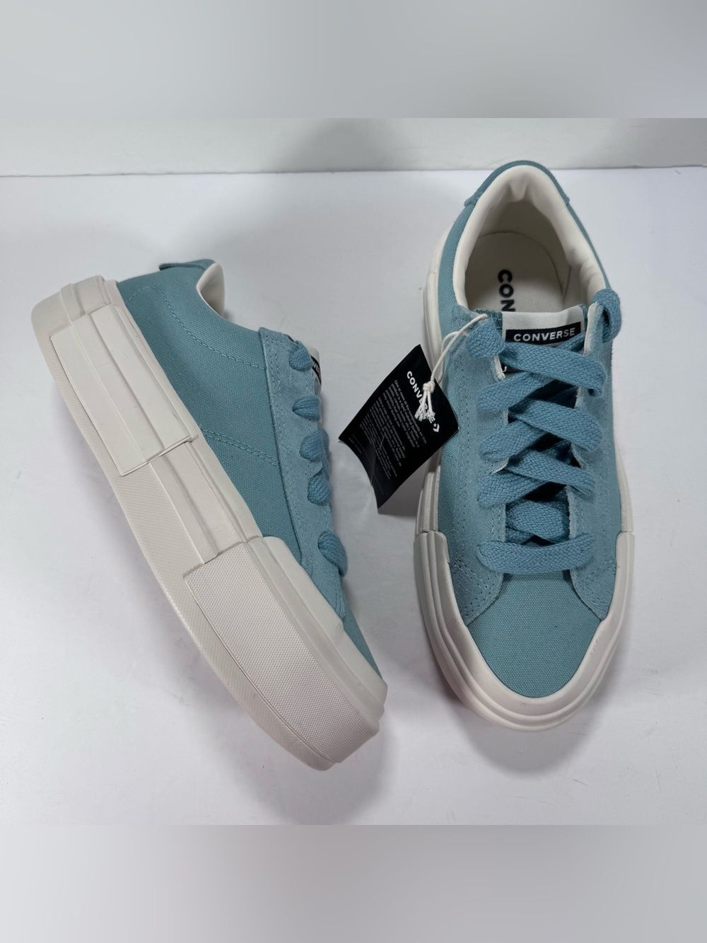 Converse CTAS Cruise Chunky Platform Sneakers Vernal Pool Blue Egret Women 8